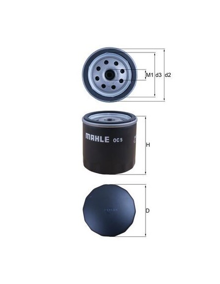 Filtro aceite Chrysler Talbot 180