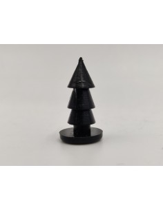 Taco de goma alfombra Fiat 126  19mm