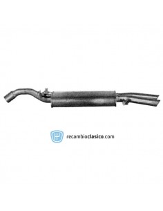 Silencioso escape final Volkswagen Golf GTI G60 191253609B