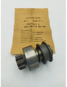 Piñon bendix motor de arranque Seat 1400
