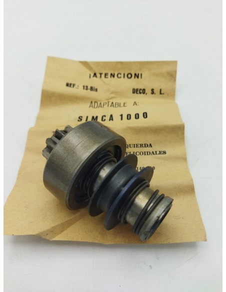 Piñon bendix motor de arranque Simca 1000