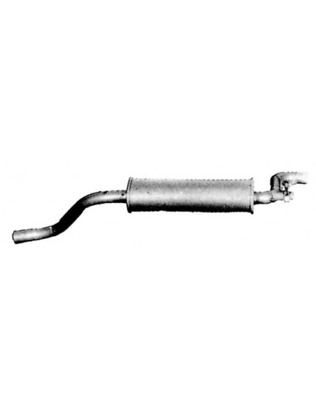 Silenciador posterior Alfa Romeo 33 1.3, 1.5, 1.4ie  60749304