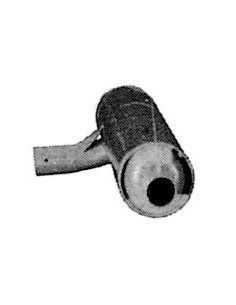 Silenciador trasero BMW 2000 Coupé E120 CS 18121103806