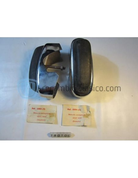 Juego de dos Mascotas izquierda y derecha paragolpes SEAT 1430