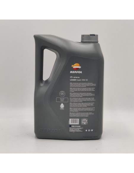 Repsol Leader Super 20W50 semisintético 5L