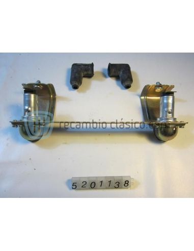 Piloto matrícula SEAT 850 berlina