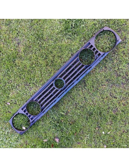 Rejilla calandra faro doble negra Volkswagen Golf Mk2 191853653F