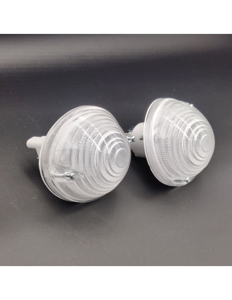 Juego piloto delantero izquierdo y derecho blanco SEAT 600 E, SEAT 600 L