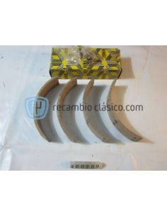Juego de 4 guarniciones de zapatas de freno Renault 4 Renault 5 Renault 6 Renault 7 7701008951