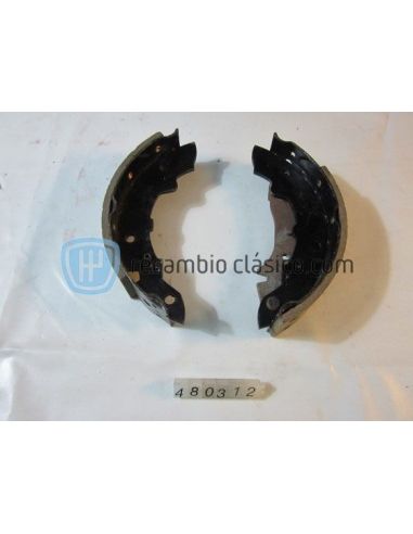 Juego de 2 zapatas traseras Renault 18 7701459799