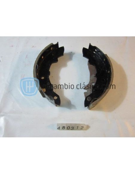 Juego de 2 zapatas traseras Renault 18 7701459799