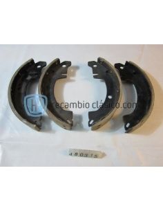 Juego de 4 zapatas de freno traseros Renault 4L antiguo