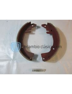 Juego de 2 zapatas de freno traseros Renault 4L