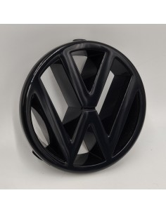 Anagrama emblema logo parrilla frontal negro brillante Volkswagen Golf Mk2 Volkswagen Golf Mk3 Volkswagen T4  323853601041