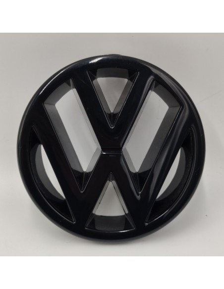 Anagrama emblema logo parrilla frontal negro brillante Volkswagen Golf Mk2 Volkswagen Golf Mk3 Volkswagen T4  323853601041