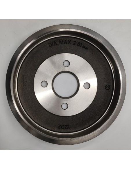 Tambor de freno eje trasero BMW 02 E10, BMW 1502, BMW 1600 2 ti, BMW 1802, BMW 2002, BMW Touring  34211101741