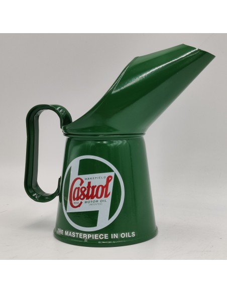 Jarra aceitera Castrol clásica 235 cm3 1/2 pinta