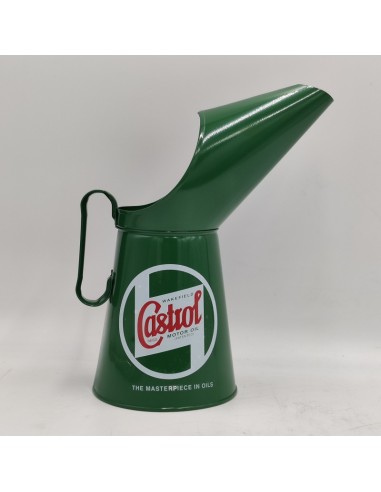 Jarra aceitera Castrol clásica. 940 cm3, 2 pintas