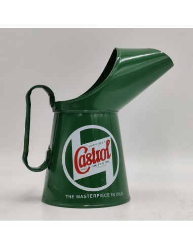 Juego de 3 jarras aceiteras Castrol Clásicas 1/2 pinta, 1 pinta, 2 pinta