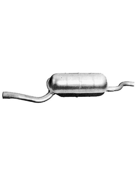 Silenciador trasero Seat 127 50030011