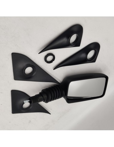 Espejo retrovisor derecho completo mecánico plano Fiat Uno 5892126