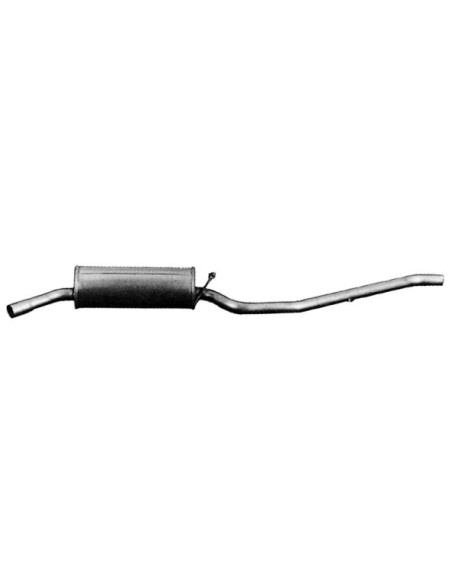 Silenciador posterior  FORD Fiesta  MK I 6100886