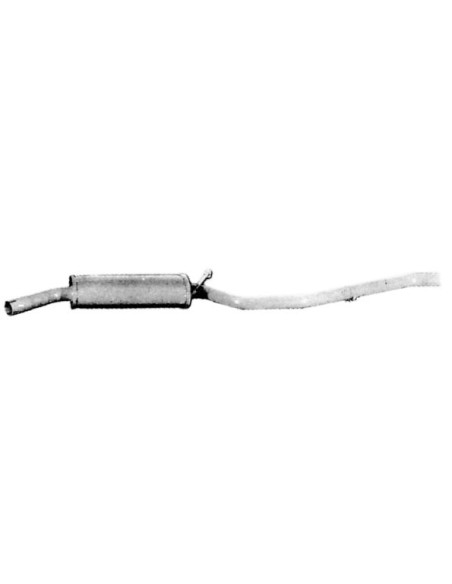 Silenciador posterior FORD Fiesta  MK I 5018198