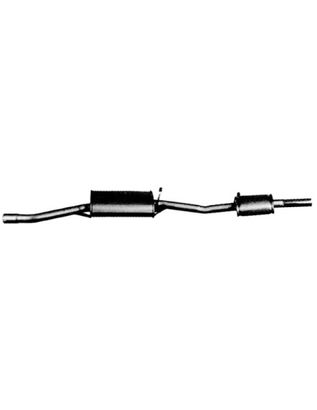 Silenciador posterior FORD Fiesta  MK I 1604749