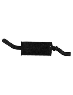 Silenciador posterior FORD Sierra I 6116045