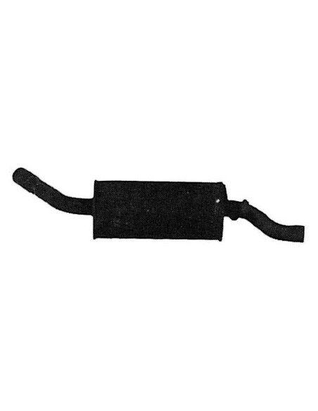 Silenciador posterior FORD Sierra I 6116045