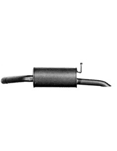 Silenciador posterior FORD SCORPIO I 6183985
