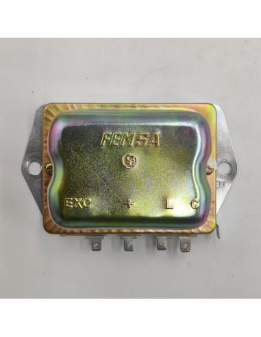 Regulador de alternador SEAT 124 Sport, SEAT 1430, SEAT 1500, SEAT 1600, SEAT 1800, SEAT 2000, SEAT 132 Femsa GRK12-8 12V