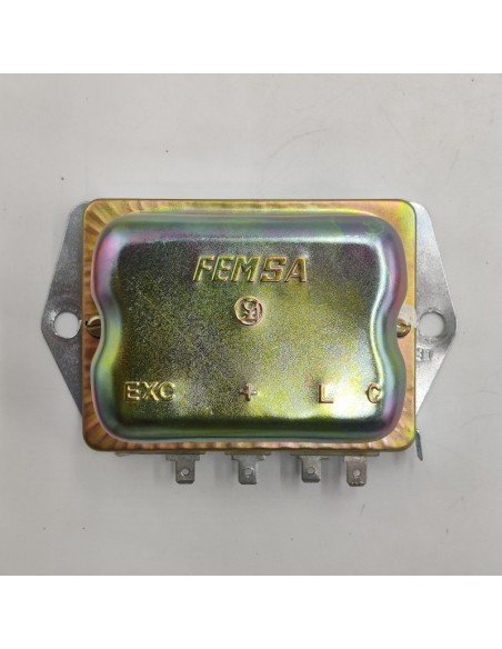 Regulador de alternador SEAT 124 Sport, SEAT 1430, SEAT 1500, SEAT 1600, SEAT 1800, SEAT 2000, SEAT 132 Femsa GRK12-8 12V