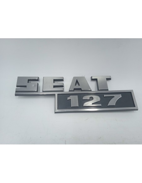Anagrama emblema logo trasero SEAT 127 material plástico