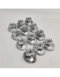 Kit 12 unidades cabeza bulón de rueda Peugeot 104 Peugeot 204 Peugeot 304 Peugeot 309 Peugeot 504 Peugeot 505 540509 10380030