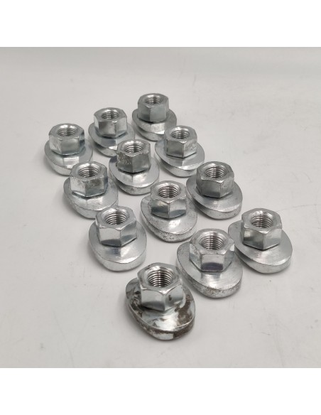 Kit 12 unidades cabeza bulón de rueda Peugeot 104 Peugeot 204 Peugeot 304 Peugeot 309 Peugeot 504 Peugeot 505 540509 10380030