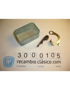 Juego de platinos Citroen Francia 1955-1968 y Citroen España 1959-1969