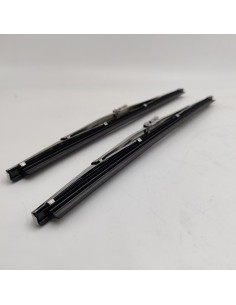 Juego de escobillas limpiaparabrisas cromadas SEAT 600