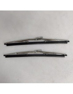 Juego de escobillas limpiaparabrisas cromadas SEAT 600 2