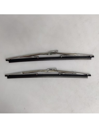 Juego de escobillas limpiaparabrisas cromadas SEAT 600