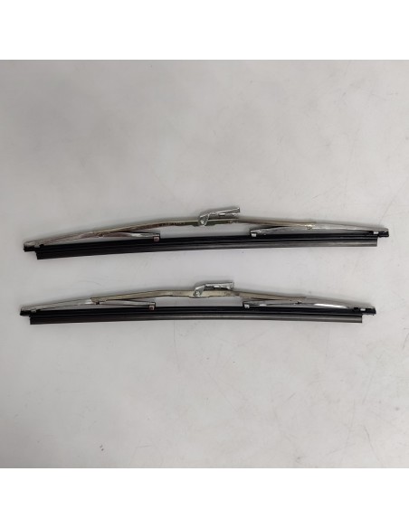 Juego de escobillas limpiaparabrisas cromadas SEAT 600