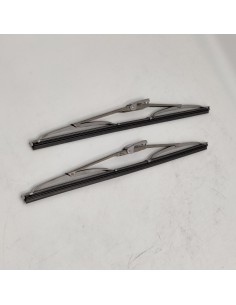 Juego de escobillas limpiaparabrisas cromadas SEAT 1500