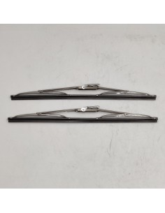 Juego de escobillas limpiaparabrisas cromadas SEAT 1500 2