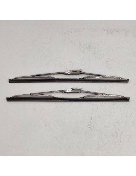 Juego de escobillas limpiaparabrisas cromadas SEAT 1500