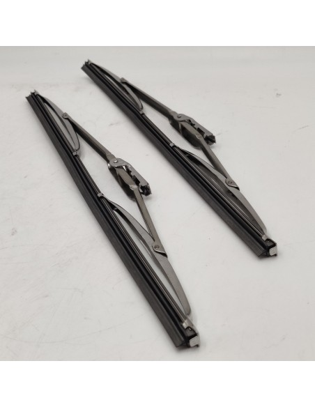 Juego de escobillas limpiaparabrisas cromadas SEAT 124, SEAT 1430