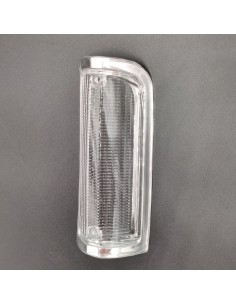 Tulipa intermitente delantera izquierda blanca borde cromado Ford Taunus GXL L13 L16