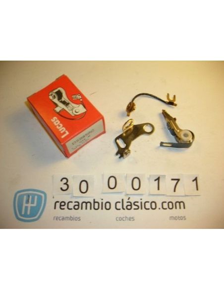 Juego de platinos Skoda S100, 100L, S110L, LS R. 105 L LS. 1100 MB