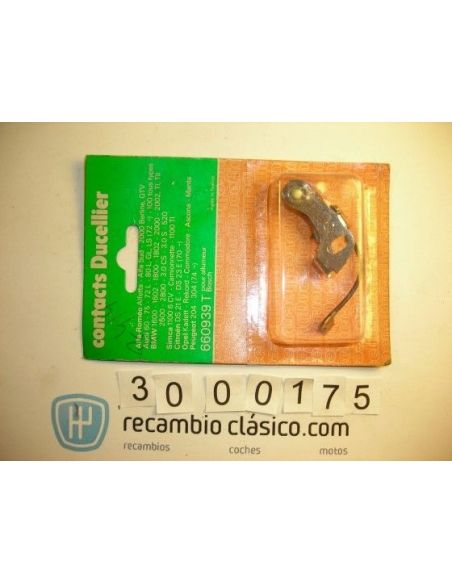 Juego de platinos Simca 1200 Simca 1200 TI 660939T