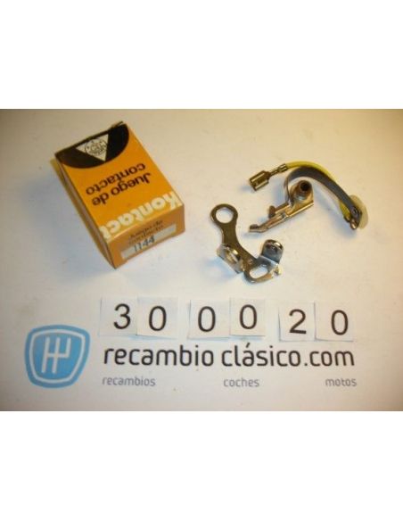 Juego de platinos para Volkswagen Karmann Ghia y Volkswagen desde 1963  KONTACT: 1144