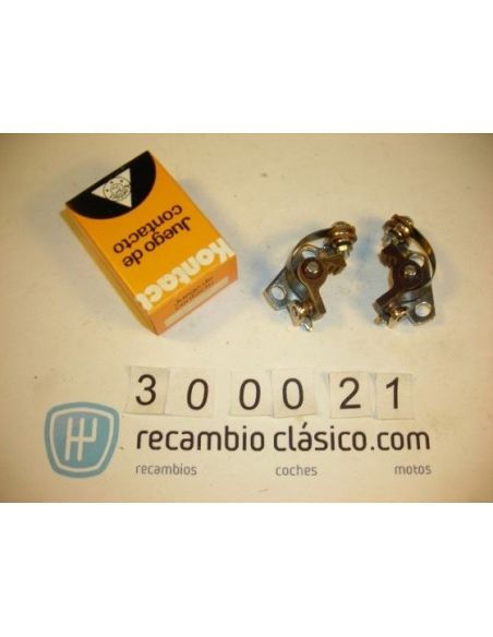 Juego de platinos Sanglas 400Y motor Yamaha desde 1979